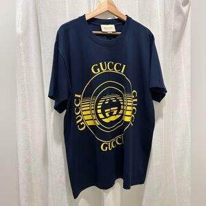 Navy Blue Men’s GUCCI Tee